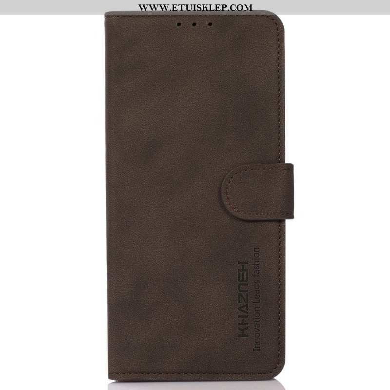 Etui Folio do Samsung Galaxy M33 5G Imitacja Skóry Khazneh